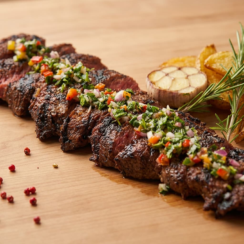 Grilled Oyster Steak - Royal Catering & Events by Chef Aryeh