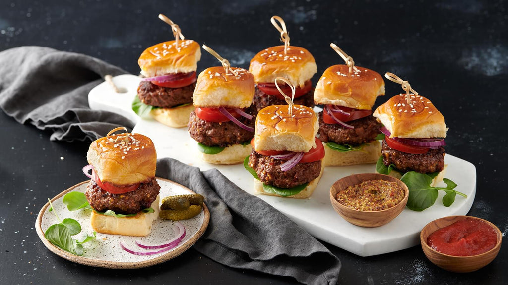 Mini Beef sliders - Royal Catering & Events by Chef Aryeh