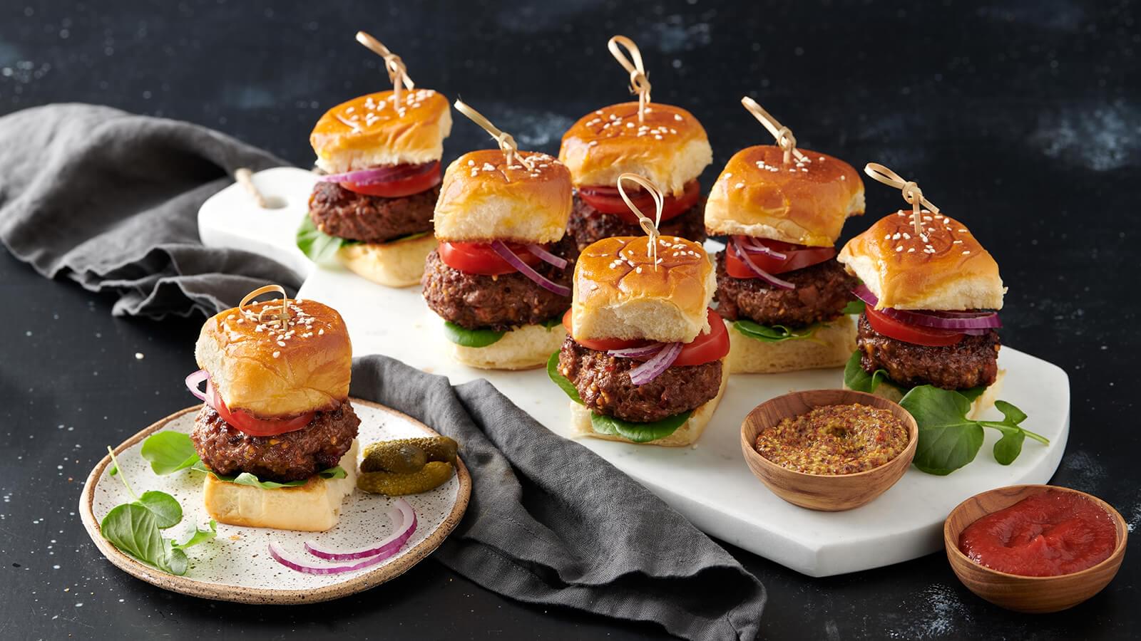Mini Beef sliders - Royal Catering & Events by Chef Aryeh