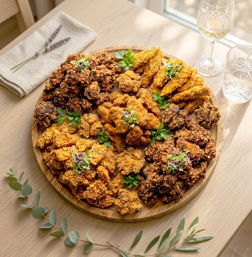 Signature Kosher Chicken Board - Royal Catering & Events by Chef Aryeh