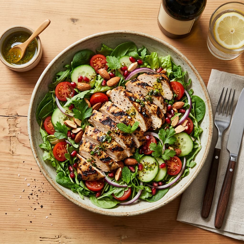 Grilled Chicken Salad - Royal Catering & Events by Chef Aryeh